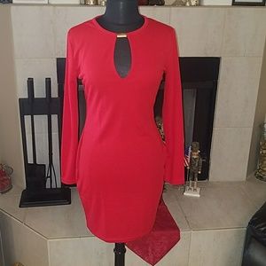 *SOLD**Red Cocktail Dress.